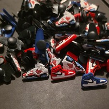 Sneaker Theme Shoe Charms Lot, Multicolor Plastic Novelty, Women s