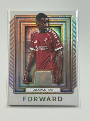 2025-26 Futera Platinum Liverpool Base #22 Alexander Isak | eBay