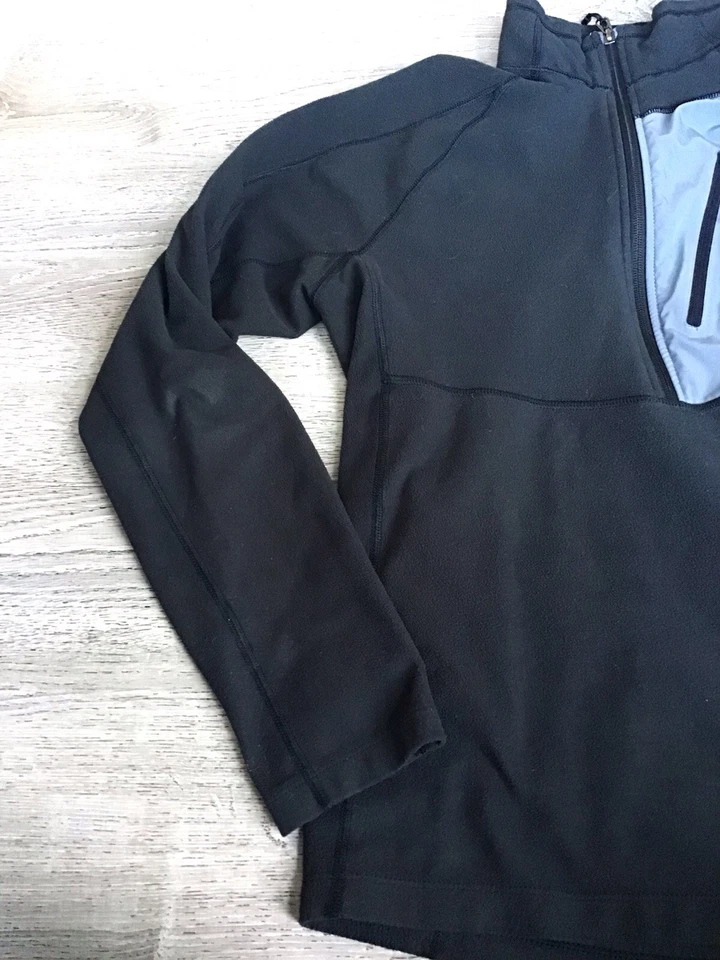 The North Face Mens 1/4 Zip Tech Flashdry Fleece Sweatshirt Black Size Medium M - Image 3 of 4