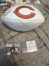 Brandon Marshall Autographed Football. Chicago Bears