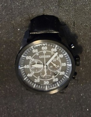 Citizen Eco-drive Black Mens Watch