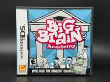 Big Brain Academy Nintendo DS CASE INSERTS ONLY - NO GAME OR MANUAL