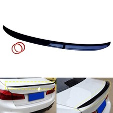 Sport Performance Heckspoiler Schwarz Flügel Lippe für BMW 5er F90 G30 2017-2023