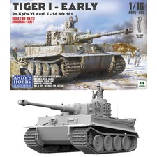 Andy's Hobby Headquarters Tiger I Early Tank 3-in-1 1:16 Model Kit AHHQ003