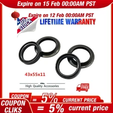 NEW 1 Kit Front Fork Damper Shock Absorber Fork Dust And Oil Seal For Motorcycle