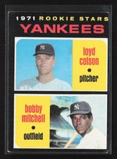 1971 Topps #111 Yankees 1971 Rookie Stars - EX/EX+ Set Break! RC