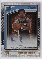 2024-25 Panini Donruss Rated Rookie Signatures Choice Harrison Ingram Auto 16wc
