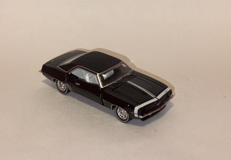 M2 Machines 1969 Camaro Black Loose Die-Cast Collectible