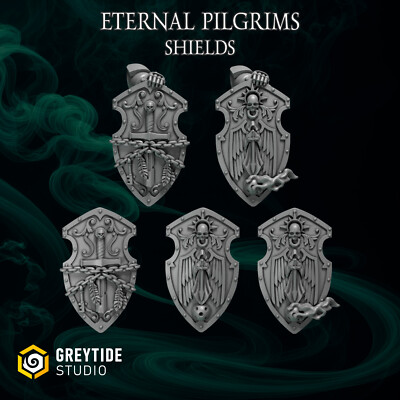 Eternal Pilgrims Shields x5 Greytide Studio