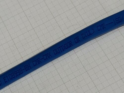 Belden 7958A 24/4P CAT5e F/UTP DataTuff Bonded Network Cable CMX/CMR Blue /50ft - Picture 4 of 11