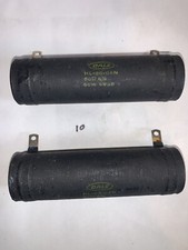 Quantity Of 2 DALE 50 Ohm 80 Watt Power Resistor 5 Tolerance New