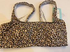 New M&S Scoop Neck Bikini Top Size 10