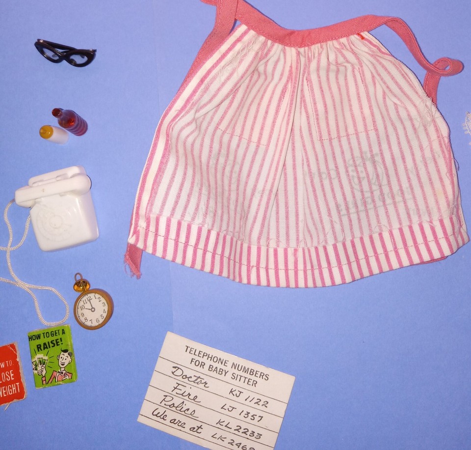 Vintage 1963 Mattel Barbie BabySits Set 953 with Accessories
