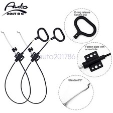 2 Pieces New Recliner Release Cable Replacement D-Ring Pull Handle