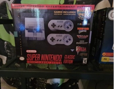 Super Classic Mini Entertainment System Snes Included 21 Games