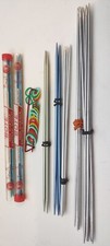 Vintage Boye Needles w/Tubes Mixed Lot of 26 Metal Aluminum Knitting Needles