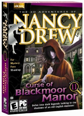 Cd-rom nancy drew - curse of blackmoor manor (767861000579)