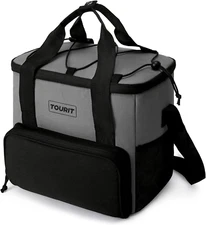 Cooler Bag 24/35/46-Can Insulated Soft Cooler Portable Cooler Bag 14.6/24/32L La