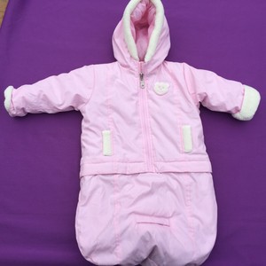 baby girl bunting snowsuit