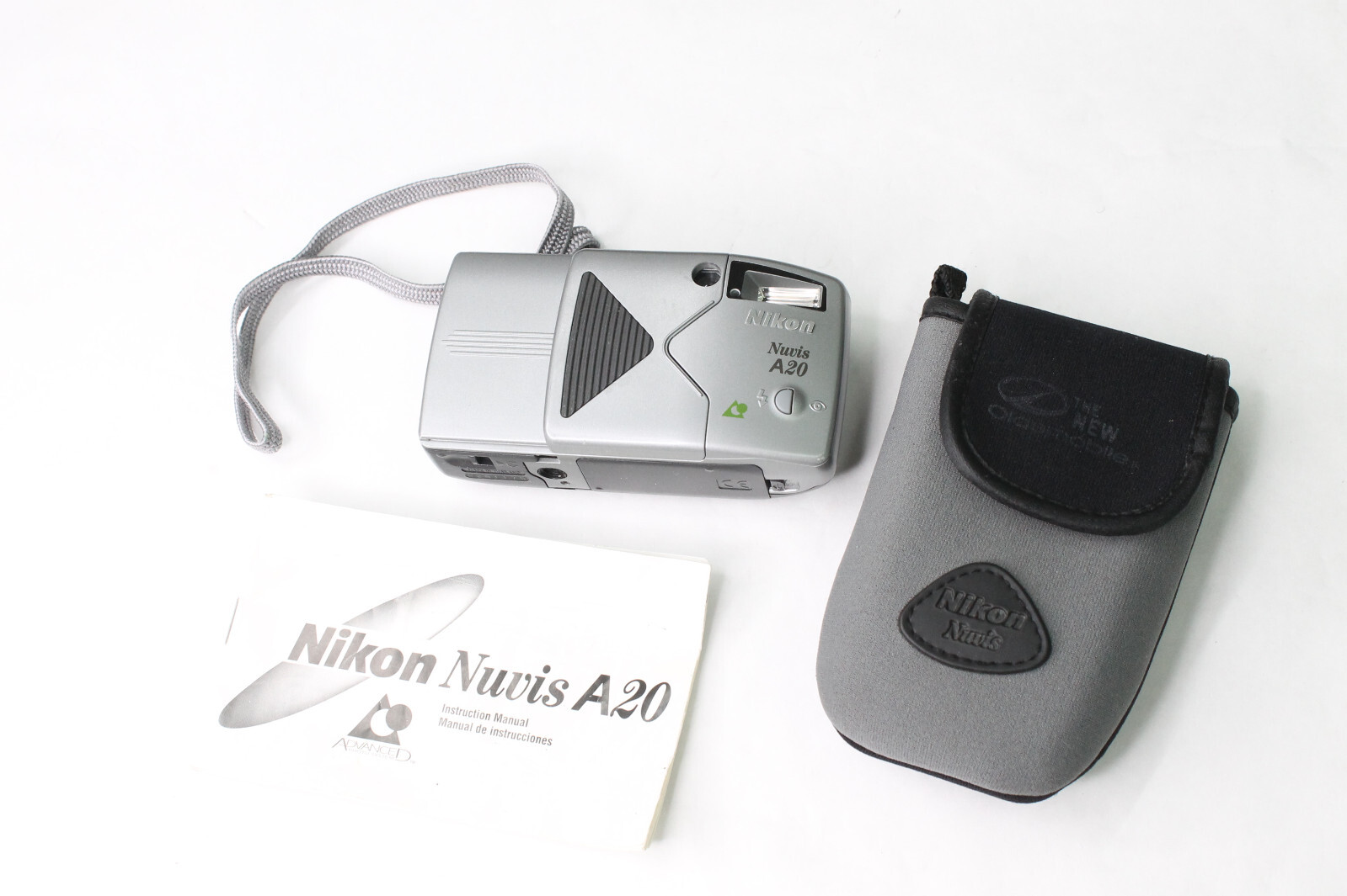 Nikon Nuvis A20 APS Point & Shoot Film Camera with Nikon Case