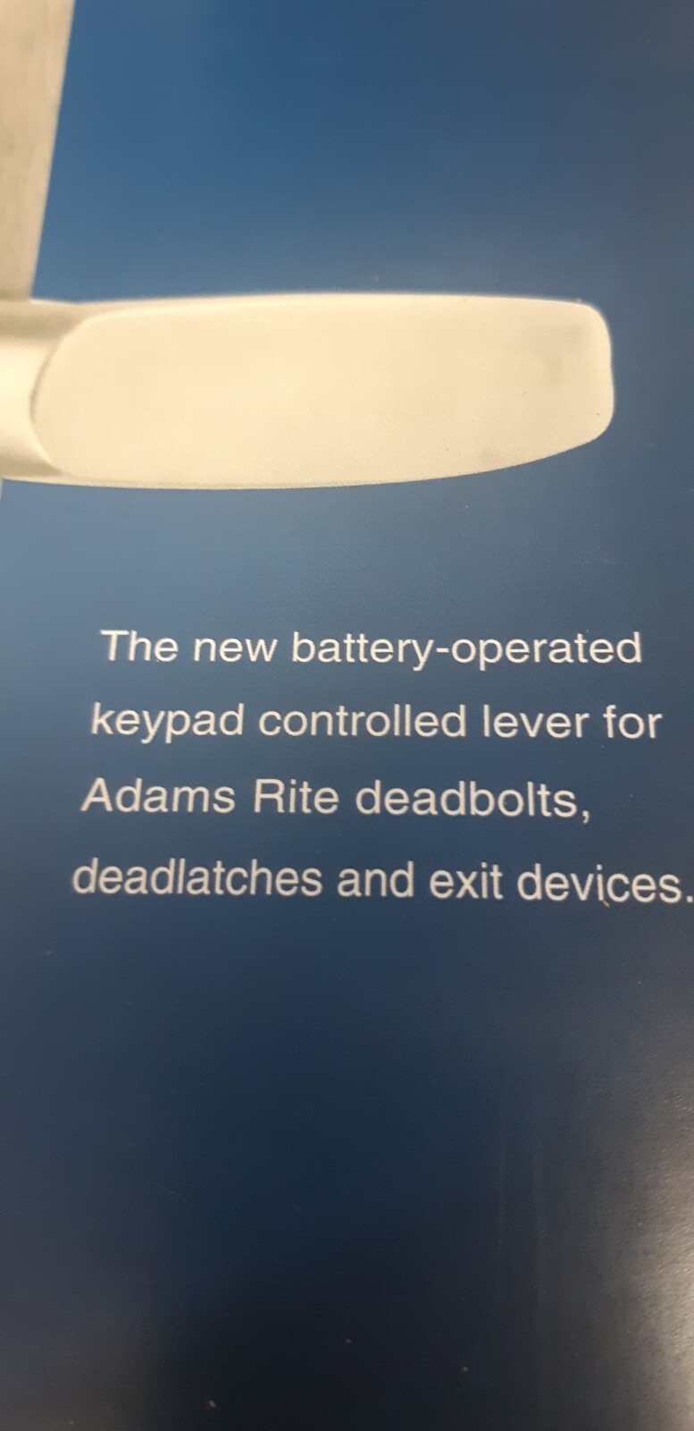 Adams Rite  ASSA Abloy 3090 02 121 EFORCE 150 KEYLESS ENTRY