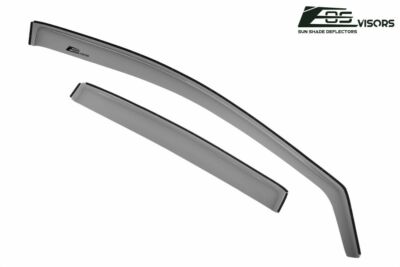 In-Channel Visors For 13-19 Acura ILX JDM SMOKE TINTED Side Window