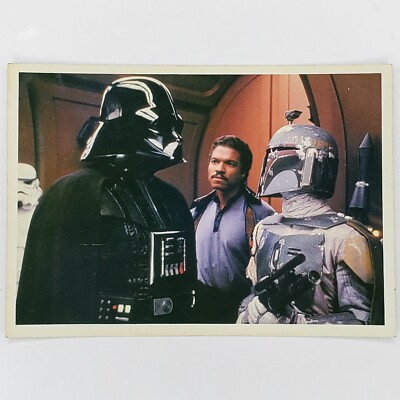 Topps Star Wars Empire Strikes Back Photo Card 6 Boba Fett Darth