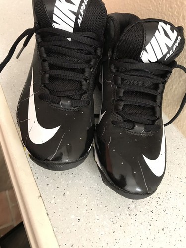 Nike Fast Flex Béisbol Talla 3y Alpha Negro y Blanco gran condición. | eBay