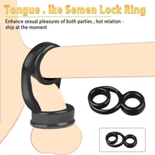 Ball-Scrotum-Stretcher-Ring-Penis Stretching Enhancer Delay Ejaculation for-Male