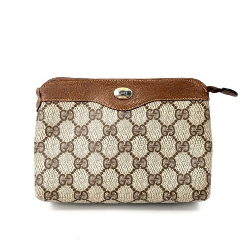 Gucci Vintage Tasche Handtasche GG PVC Original 207T0196