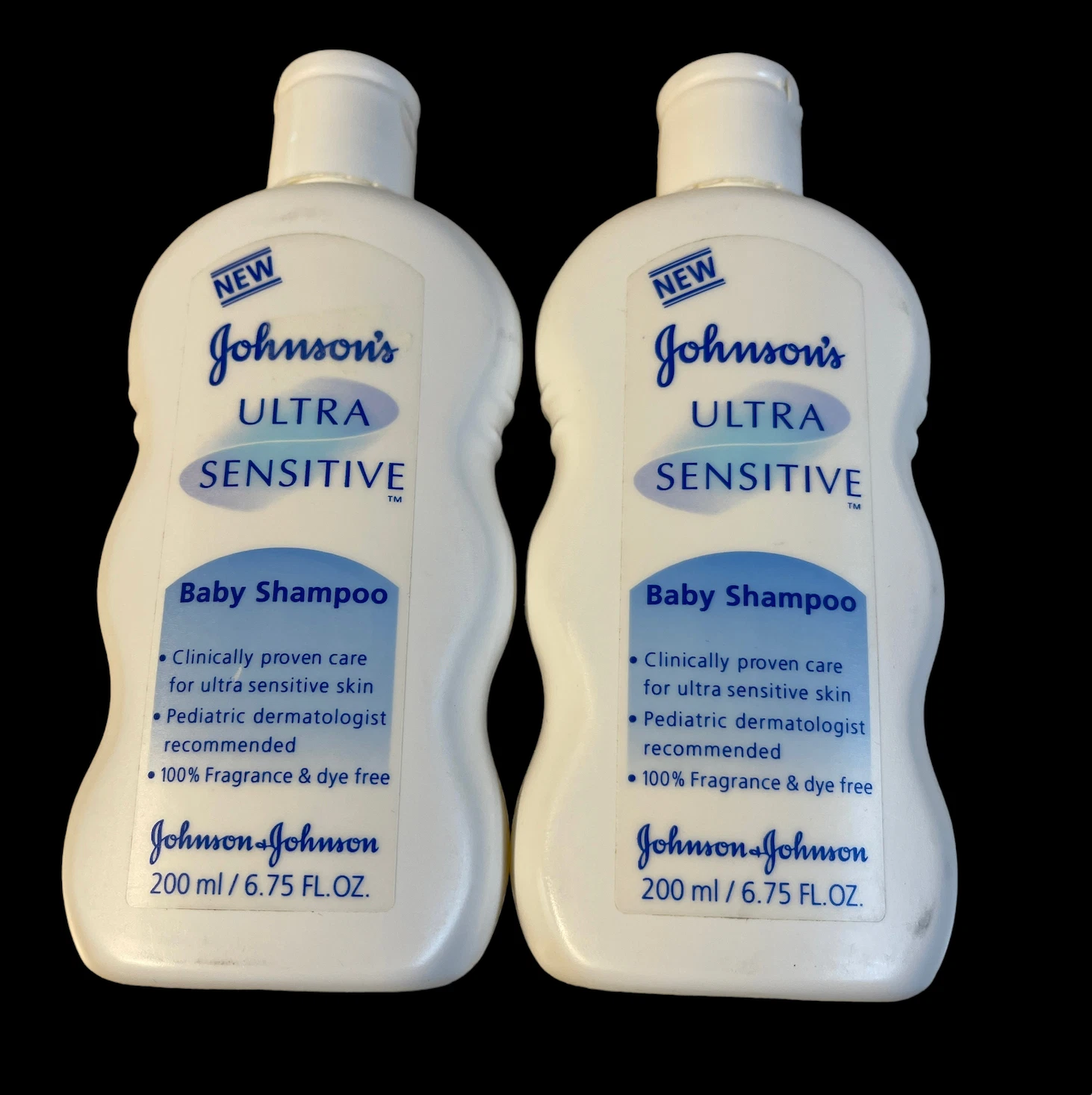 VINTAGE Johnson's Ultra Sensitive Baby Shampoo 6.75 OZ Lot of 2 Bottles New
Opens in a new window or