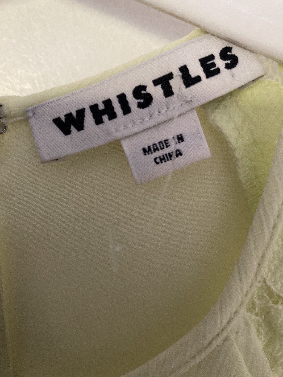 Whistles Linn Lemon Lace Dress Uk 10 New eBay