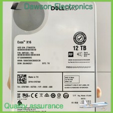 Dell 07KT9W ST12000NM009G SAS 12TB Exos X16 12Gbps LFF 512e RPM 7.2K Hard Drive