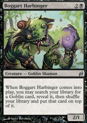 MRM FR/VF Annonciateur boggart (Boggart Harbinger) MTG magic LRW
