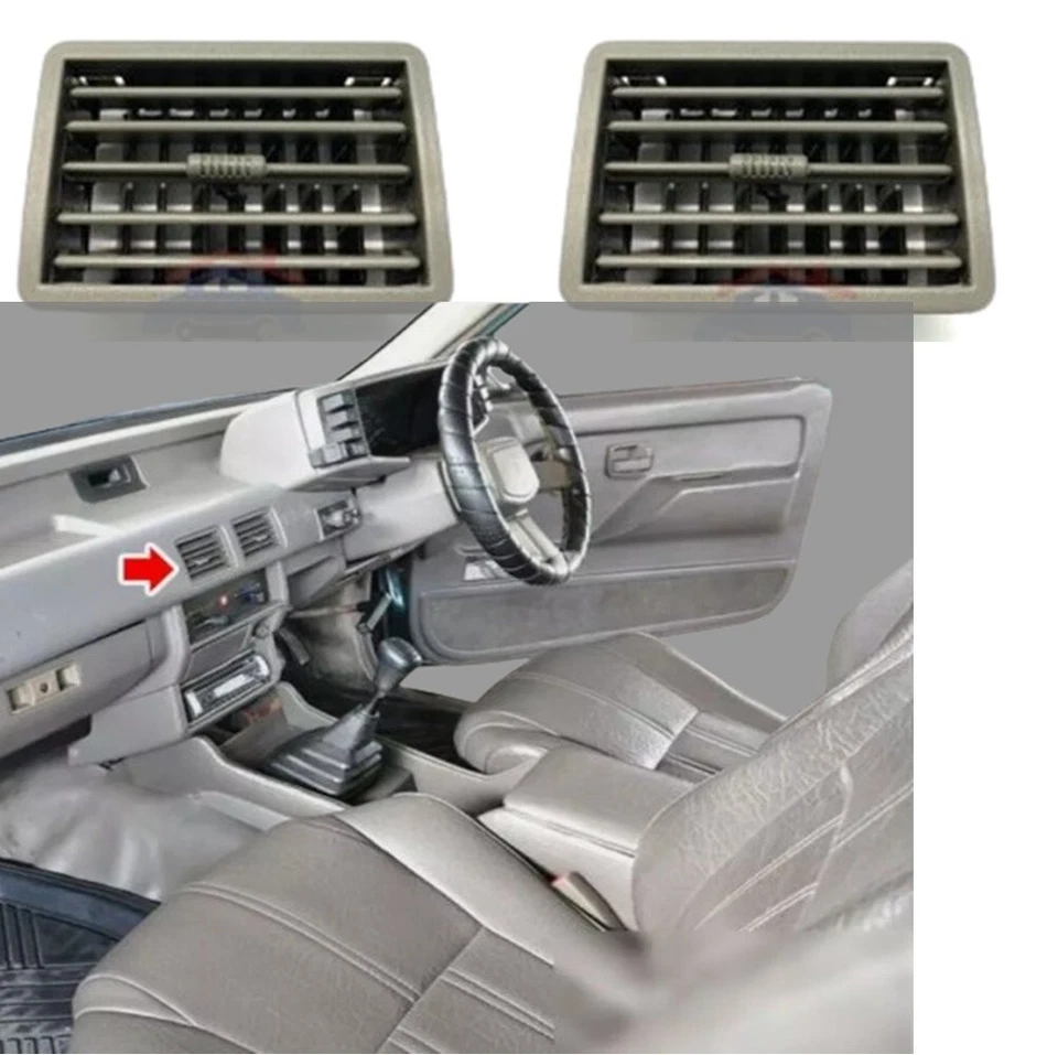 Juego de 4 rejillas de ventilación de aire acondicionado grises para picku Isuzu TFR Rodeo 1987-1996 Foto 2 de 4