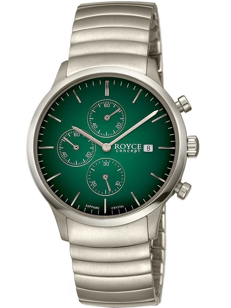 Boccia 3743 01 Royce Chronograph Titanium Mens Watch 40mm 3ATM eBay