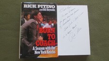 Rick Pitino, St. John's *SIGNED TO* Coach Ray Mears, Tennessee Vols Basketball