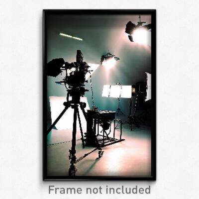 Pixel Art Poster Basic Movie Studio (8 Bit Psychedelic Video