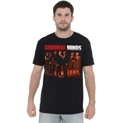 Criminal Minds The Crew T-Shirt S-2XL, Black UK