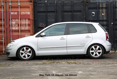 TA Technix Gewindefahrwerk DEEP für Seat Ibiza 6L Skoda Fabia 6Y 5J VW Polo 9N
