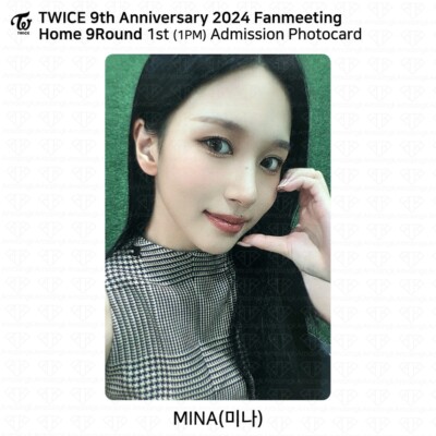 TWICE 9th Anniversary 2024 Fanmeeting Home9Round Admission