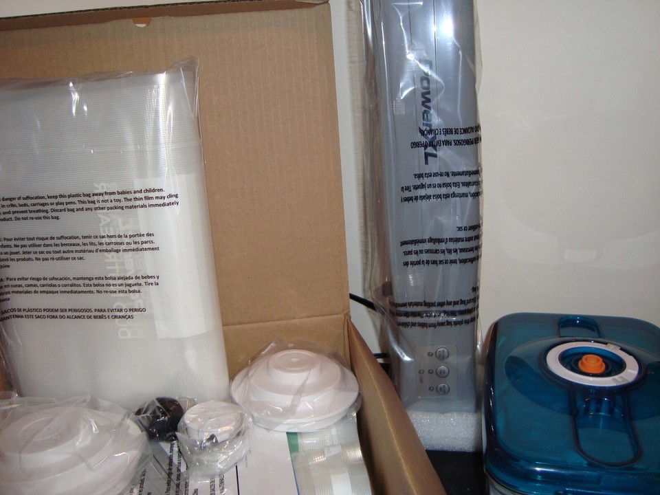 PowerXL Duo Nutrisealer Deluxe With all Accessories NEW IN BOX (As seen