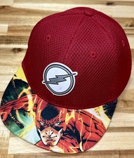 The Flash Hat Youth Boys One Size Fit Most Justice League Baseball Cap Snapback