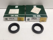 LOT OF 2 NEW OLD STOCK! CHICAGO RAWHIDE 20MM X 30MM X 7MM OIL SEALS 7914