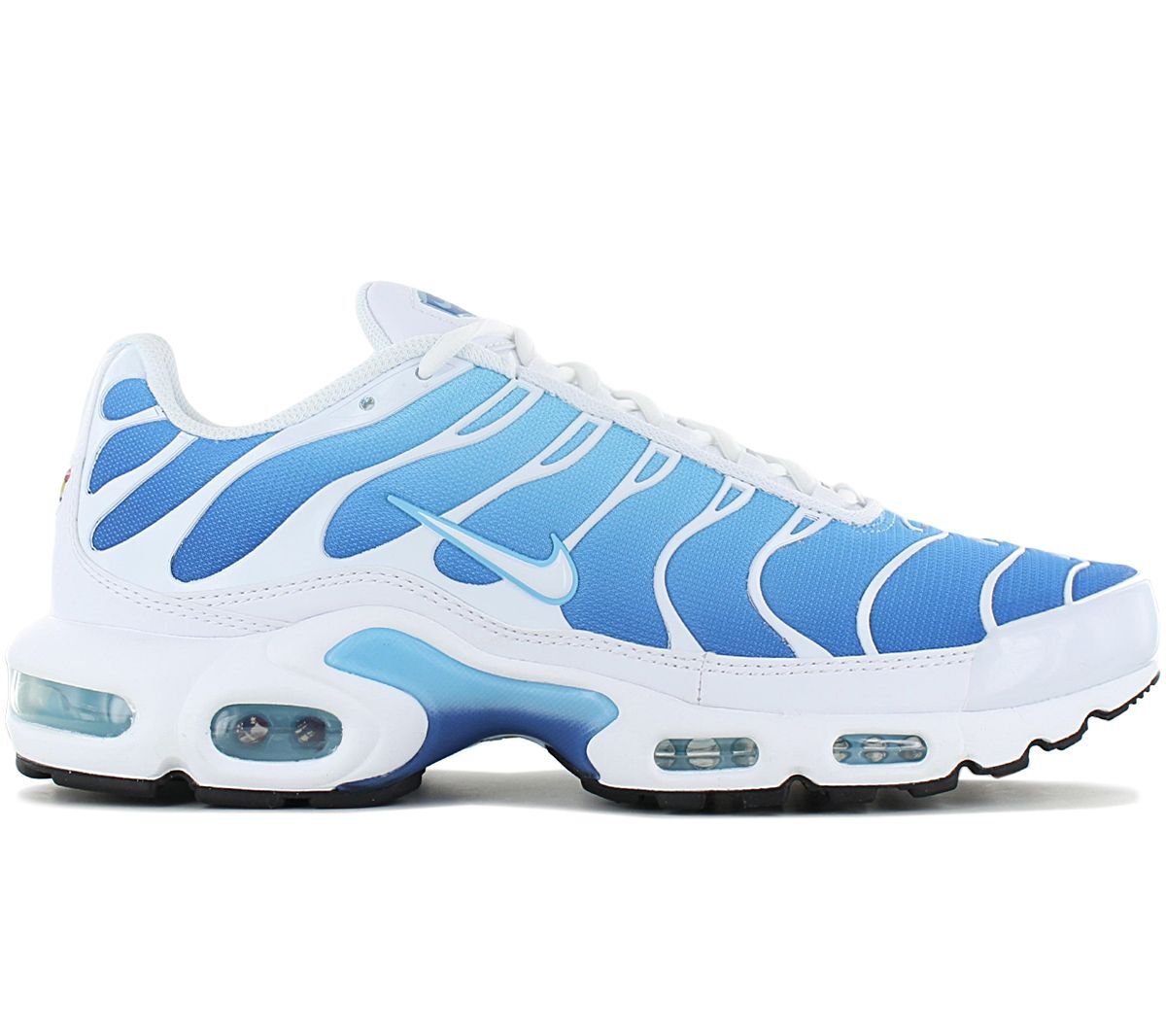 Мужские кроссовки Nike air max plus TN - Небесно-голубой - 852630-411 Сине-белые кроссовки Новые