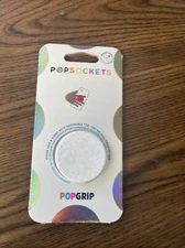 PopSockets PopGrip Swap Top Phone Grip Stand Blanc Fresh White Flowers Floral