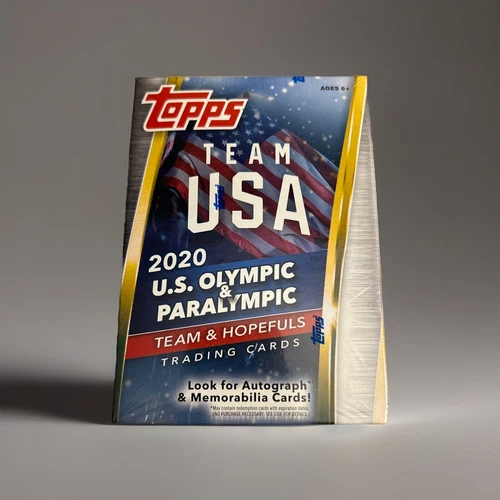 2020 TOPPS Team USA Olympic and Paralympic Blaster Box Sealed