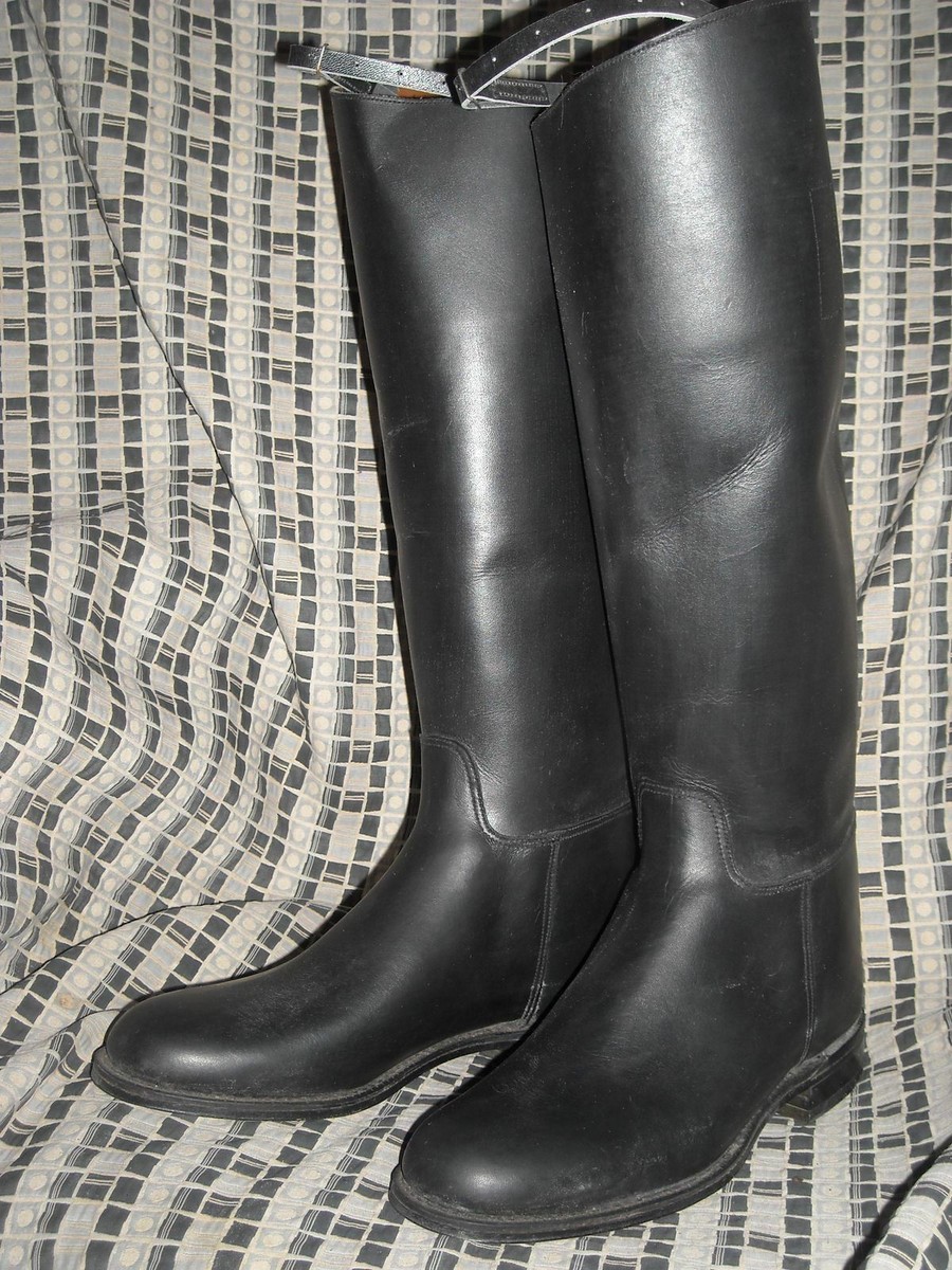 Bottes D'équitation Femmes Vintage - Noir - Taille 8,5 C - Colt Cromwell 25 - Neuves