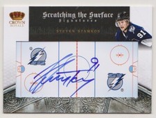 10-11 Crown Royale Steven Stamkos /100 Auto Scratching The Surface 2010