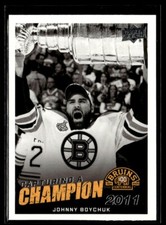 2023-24 Boston Bruins Centennial Johnny Boychuk Capturing A Champions #CC-5